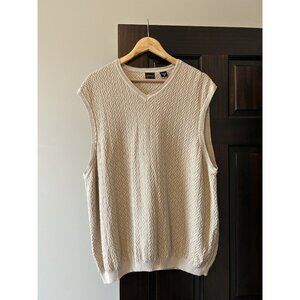 Mens 100% Cotton Sweater Vest